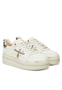 Premiata Sneakersy Micol 7441 Écru. Materiał: skóra #5