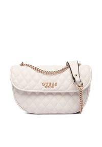 Guess Torebka Atabey HWQG98 94210 Écru. Kolor: kremowy. Materiał: skórzane #6