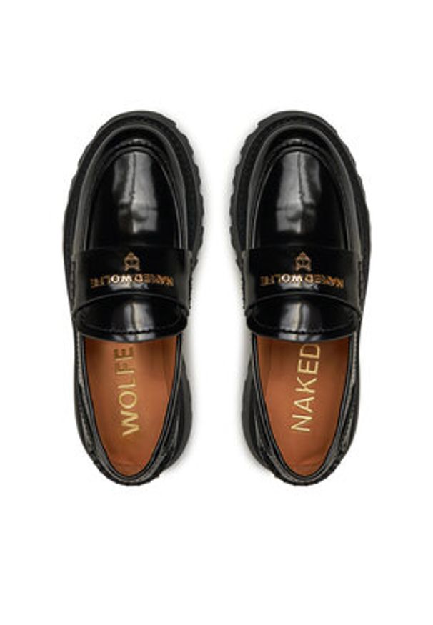 Naked Wolfe Loafersy Flawed Czarny. Kolor: czarny. Materiał: skóra