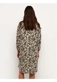 Kaffe Sukienka koszulowa Carmen 10508329 Kolorowy Loose Fit. Typ kołnierza: typu carmen. Materiał: wiskoza. Wzór: kolorowy. Typ sukienki: koszulowe #4