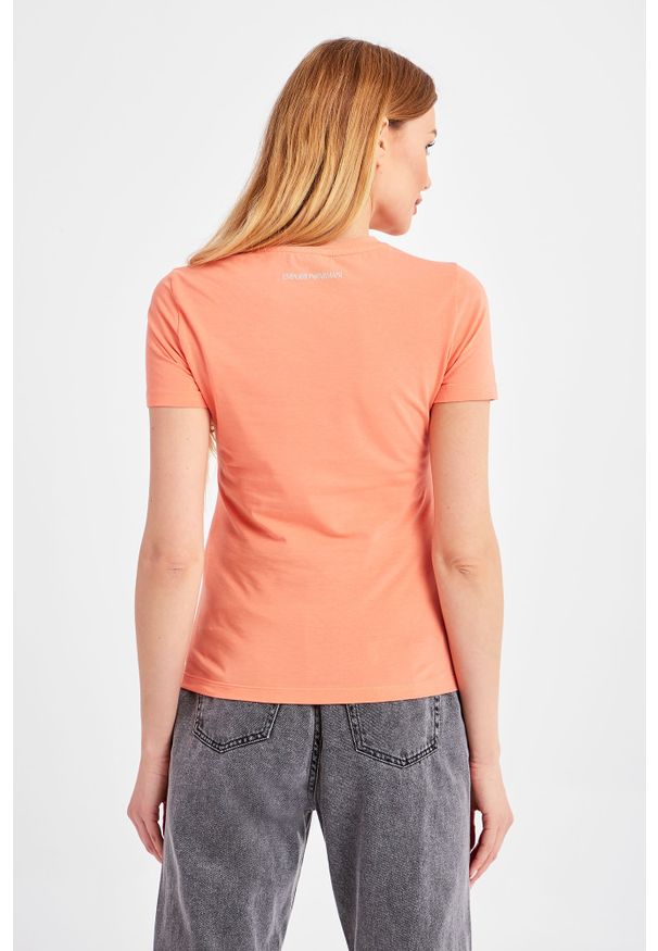 Emporio Armani - T-SHIRT EMPORIO ARMANI. Okazja: na co dzień. Materiał: materiał. Styl: casual