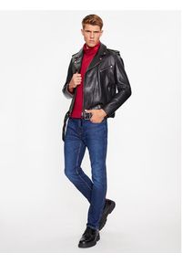 Hugo Jeansy 50493701 Granatowy Slim Fit. Kolor: niebieski