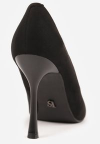 Renee - Czarne Klasyczne Szpilki Vices z Wkładką ze Skóry Naturalnej Alondie. Okazja: na spotkanie biznesowe, na ślub cywilny, do pracy, na wesele. Kolor: czarny. Materiał: skóra. Obcas: na szpilce. Styl: klasyczny. Wysokość obcasa: średni #7