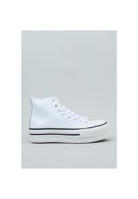 VICTORIA - Trenerzy Victoria tribu double vegane. Kolor: biały #1