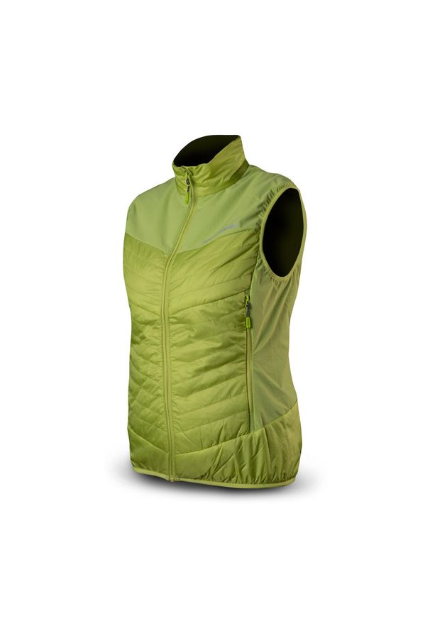 TRIMM - Kamizelka Trimm ZENA VEST. Kolor: zielony. Sezon: zima. Sport: narciarstwo