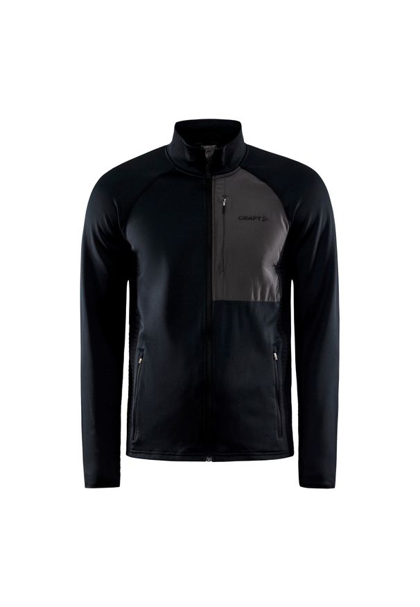 Koszulka Craft adv tech fleece thermal midlay. Kolor: czarny. Materiał: polar. Długość rękawa: długi rękaw