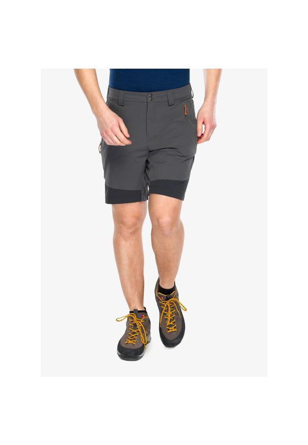 Spodenki turystyczne męskie Rab Torque Mountain Shorts. Kolor: szary