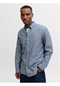 Jack & Jones Koszula Blusummer 12293269 Niebieski Regular Fit. Kolor: niebieski. Materiał: bawełna #2