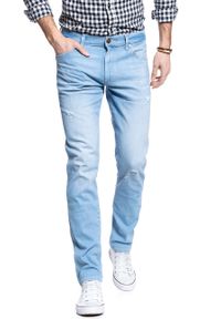 Wrangler - WRANGLER LARSTON MĘSKIE SPODNIE JEANSOWE HOT SHOT W18SC787A