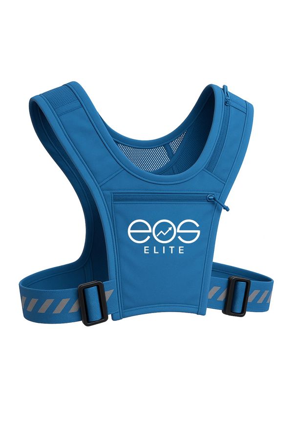 EOS ELITE - Kamizelka do biegania Eos Elite. Kolor: niebieski. Sport: bieganie