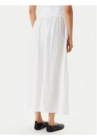 United Colors of Benetton - United Colors Of Benetton Spódnica trapezowa 4AGHD004L Écru Regular Fit. Materiał: len #4