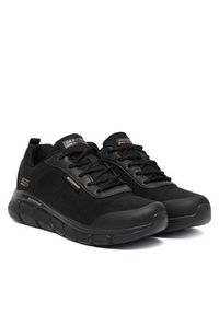 skechers - Skechers Sneakersy Bobs B Flex 117351/BBK Czarny. Kolor: czarny. Materiał: skóra