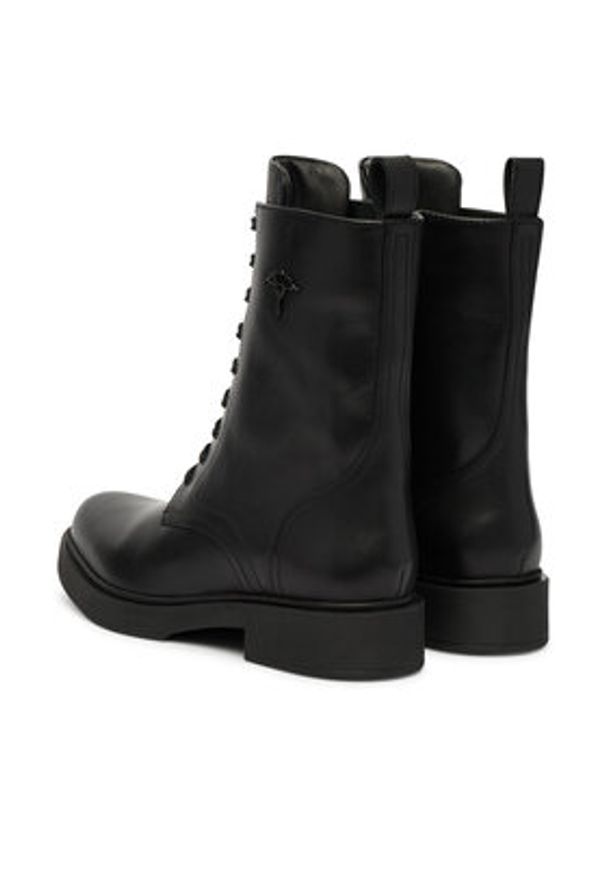 JOOP! Trzewiki 4140008308 Czarny. Kolor: czarny. Materiał: skóra