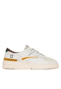 D.A.T.E. Sneakersy Torneo M441-TO-CO Biały. Kolor: biały. Materiał: skóra #1
