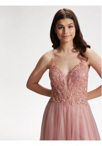 Hey Kyla Sukienka wieczorowa 5AG017HK Różowy Regular Fit. Kolor: różowy. Materiał: syntetyk. Styl: wizytowy #4