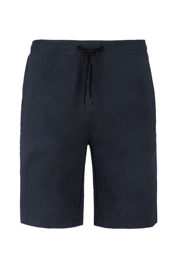 Volcano - Klasyczne szorty dresowe M-MERO. Okazja: na co dzień. Kolor: niebieski. Materiał: dresówka. Długość: krótkie. Styl: klasyczny