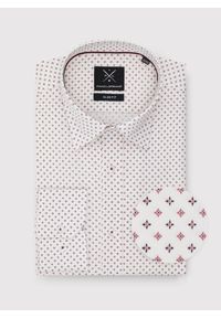 Pako Lorente - PAKO LORENTE – Koszula męska w mikrowzór. Materiał: bawełna, elastan. Długość rękawa: długi rękaw. Długość: długie #1