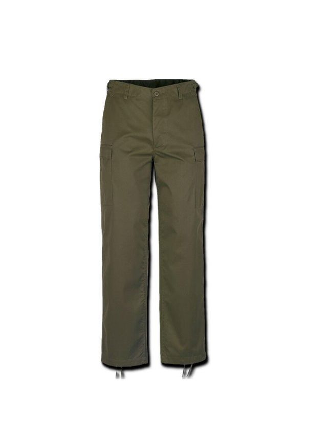 Spodnie bushcraft męskie Brandit BDU Ranger Olive. Kolor: zielony. Sport: outdoor