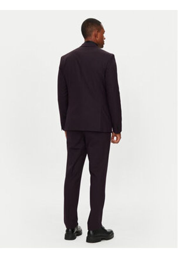 Hugo Garnitur Henry/Getlin 50530119 Bordowy Regular Fit. Kolor: czerwony. Materiał: syntetyk