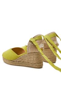 Castañer Espadryle Bilina/6/002 023003 Żółty. Kolor: żółty. Materiał: materiał