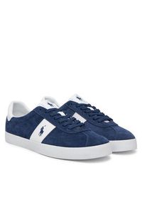 Polo Ralph Lauren Sneakersy 816961260002 Granatowy. Kolor: niebieski. Materiał: zamsz, skóra