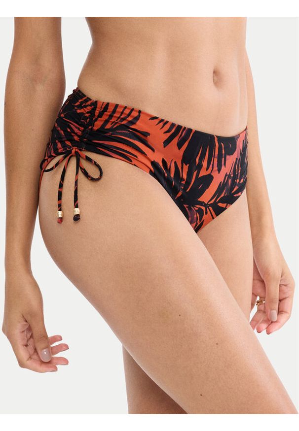 Triumph Dół od bikini Summer Palm 10227208 Zielony. Kolor: zielony. Materiał: syntetyk