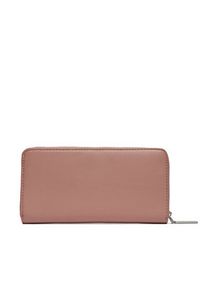 Calvin Klein Duży Portfel Damski Re-Lock Z/A Wallet Lg K60K609699 Różowy. Kolor: różowy. Materiał: skóra