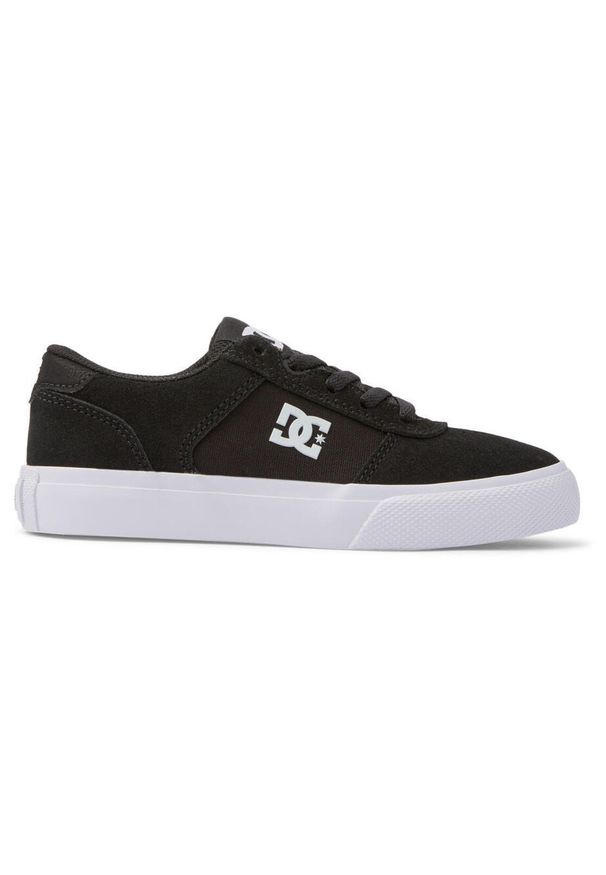 DC Shoes - Buty sznurowane dla Chłopcy TEKNIC Czarny. Okazja: na co dzień. Kolor: wielokolorowy. Materiał: guma, tkanina, skóra