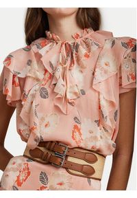 Lauren Ralph Lauren - LAUREN RALPH LAUREN Bluzka 200963698001 Różowy Relaxed Fit. Kolor: różowy. Materiał: syntetyk #6