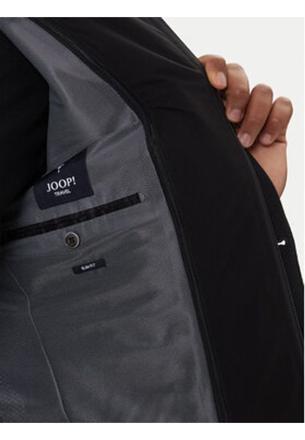 JOOP! Marynarka Huntsville-J 30047604 Czarny Slim Fit. Kolor: czarny. Materiał: syntetyk