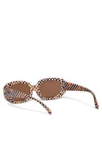 Vans Okulary przeciwsłoneczne Showstopper Sunglasses VN000HEGYGD1 Kolorowy. Wzór: kolorowy