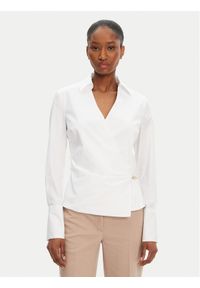 Marciano Guess Bluzka 5GGH06 7299A Biały Regular Fit. Kolor: biały. Materiał: bawełna