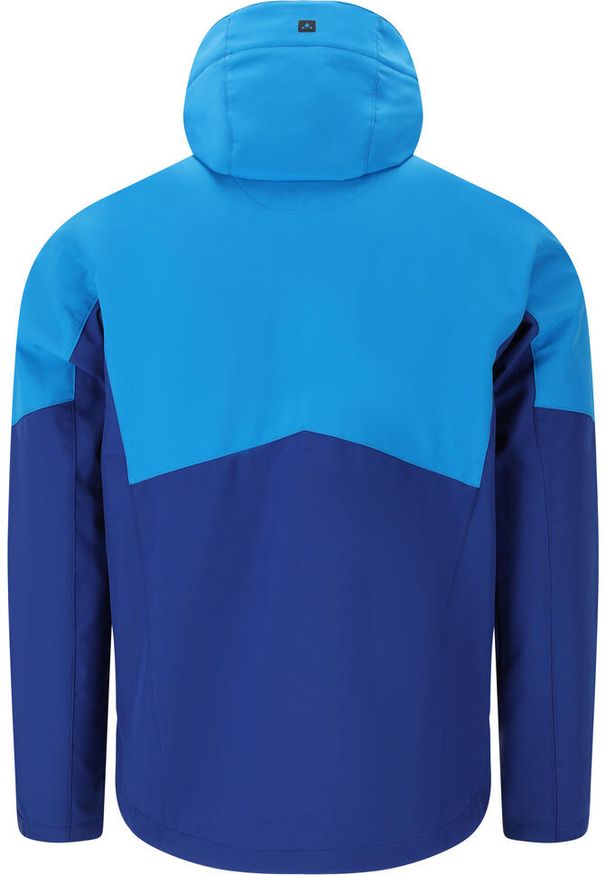Kurtka wodoodporna Whistler Rodney. Kolor: niebieski. Materiał: softshell, materiał. Sport: turystyka piesza