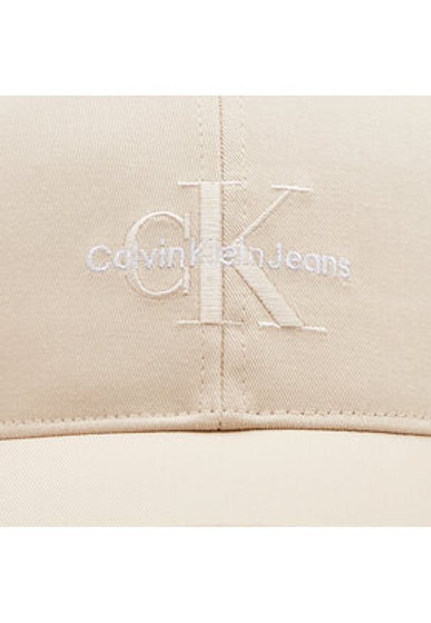 Calvin Klein Czapka z daszkiem Mono Logo Embro K60K612317 Różowy. Kolor: różowy. Materiał: bawełna