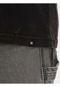 DC T-Shirt ADYZT05450 Czarny Heritage Fit. Kolor: czarny. Materiał: bawełna