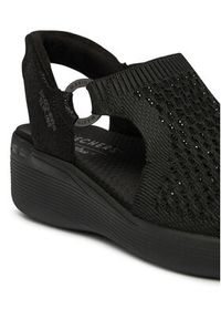 skechers - Skechers Sandały Martha Stewart: Pier-Lite - Park Path 188001/BBK Czarny. Kolor: czarny. Materiał: materiał #3