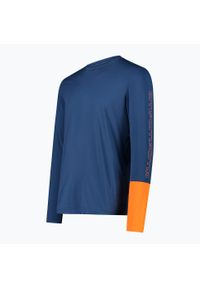 Longsleeve trekkingowy męski CMP 34N7757. Kolor: niebieski. Długość rękawa: długi rękaw