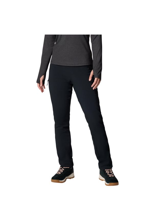 columbia - Spodnie sportowe damskie Back Beauty High-Rise Pant. Kolor: czarny. Materiał: poliester, elastan. Sezon: jesień. Styl: sportowy