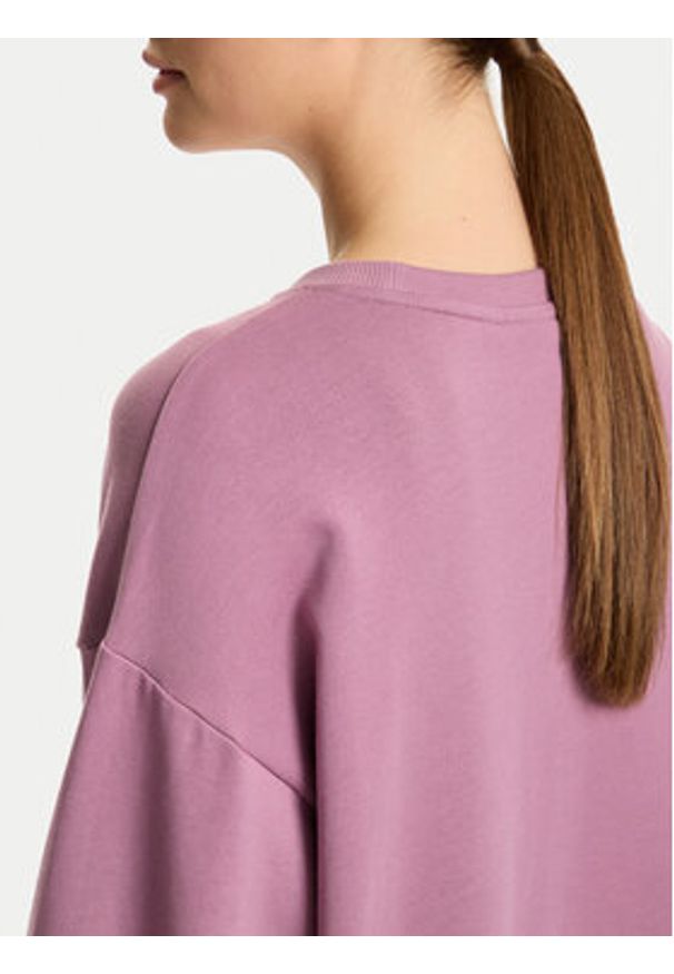 EA7 Emporio Armani Bluza 7W000416 AF12473 UA272 Różowy Relaxed Fit. Kolor: różowy. Materiał: bawełna