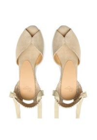 Castañer Espadryle Bilina/6/002 023003-2017 Beżowy. Kolor: beżowy. Materiał: skóra #2