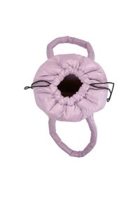 Kazar - Lekka torebka z tkaniny z kominem kazar x kasia. Kolor: fioletowy. Styl: casual. Rodzaj torebki: na ramię #3
