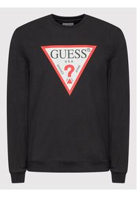 Guess Bluza M2YQ37 K6ZS1 Czarny Regular Fit. Kolor: czarny. Materiał: bawełna