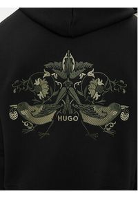 Hugo - HUGO Bluza 50542558 Czarny Regular Fit. Kolor: czarny. Materiał: bawełna #3