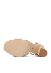 DeeZee Sandały CEO-9988 Beżowy. Kolor: beżowy. Materiał: materiał #4