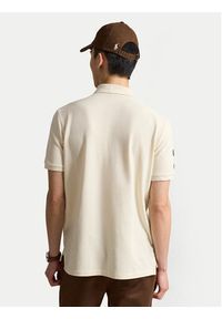 Polo Ralph Lauren Polo 710B20009001 Kremowy Regular Fit. Typ kołnierza: polo. Kolor: kremowy. Materiał: bawełna #4