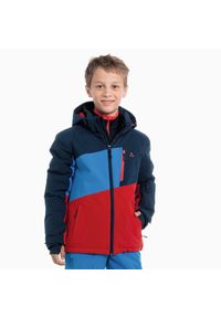 SCHÖFFEL - Kurtka narciarska dziecięca Schöffel Ski Jacket Wannenkopf B. Kolor: czerwony, niebieski, wielokolorowy. Sport: narciarstwo #1