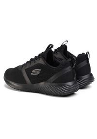 skechers - Skechers Sneakersy Bounder 52504/BBK Czarny. Kolor: czarny. Materiał: materiał #5