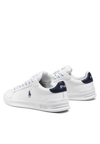 Polo Ralph Lauren Sneakersy Hrt Ct II 809829824003 Biały. Kolor: biały. Materiał: skóra #7