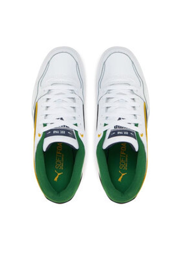 Puma Sneakersy Rebound Retro 400197 07 Biały. Kolor: biały. Materiał: skóra