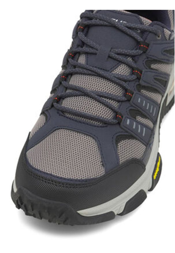 skechers - Skechers Sneakersy 237214NVGY Granatowy. Kolor: niebieski. Materiał: materiał